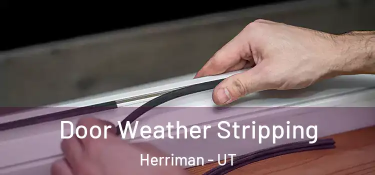 Door Weather Stripping Herriman - UT