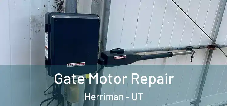 Gate Motor Repair Herriman - UT