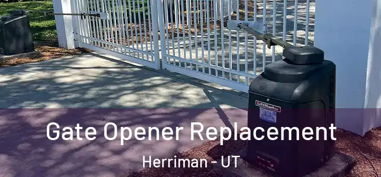 Gate Opener Replacement Herriman - UT